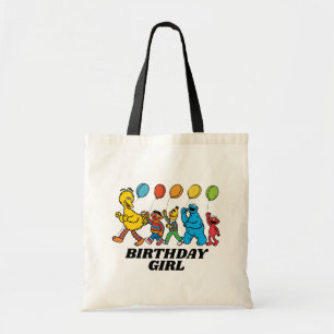 Sesame Street Pals Party Balloons Tote Bag