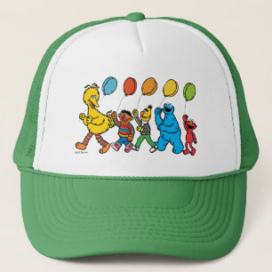 Sesame Street Pals Party Balloons Trucker Hat