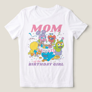Sesame Street Pals Pastel 1st Birthday Tri-Blend Shirt