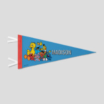 Sesame Street Pals Pennant Flag