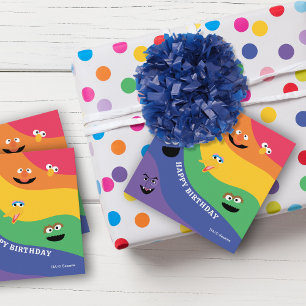 Sesame Street Pals Rainbow Favor Tags