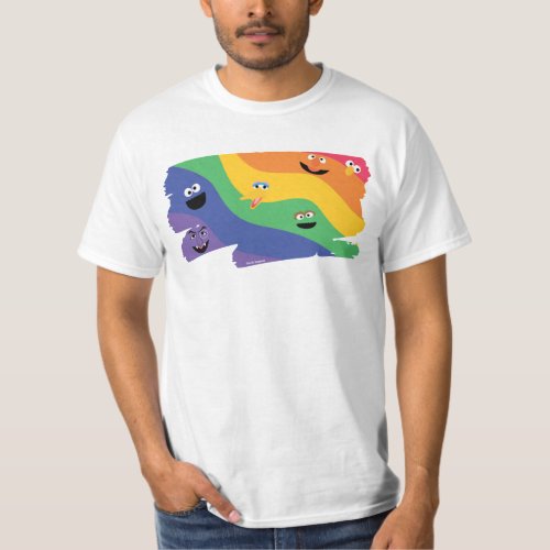 Sesame Street Pals Rainbow  T_Shirt