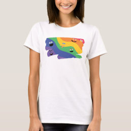 Sesame Street Pals Rainbow T-Shirt