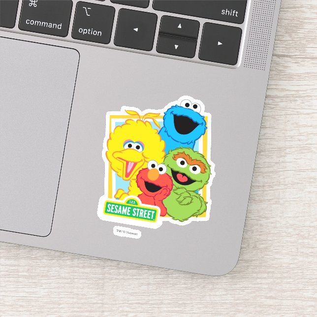 Sesame Street Pals Sticker (Detail)