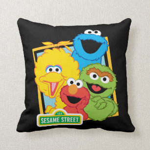 Sesame Street Pals Throw Pillow