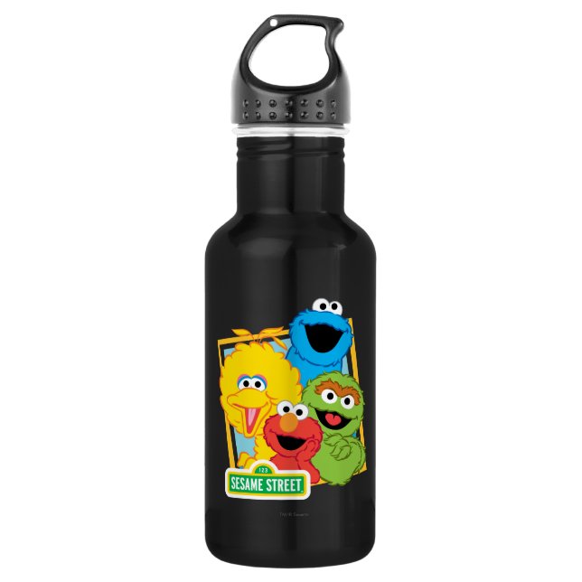 Sesame Street Pals Water Bottle (Front)