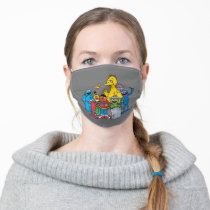 Sesame Street Pals Waving Adult Cloth Face Mask