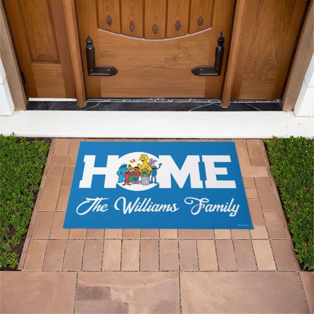 Sesame Street Pals Waving Doormat (Outdoor)
