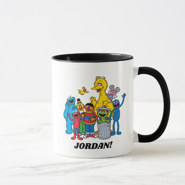 Sesame Street Pals Waving Mug (Right)