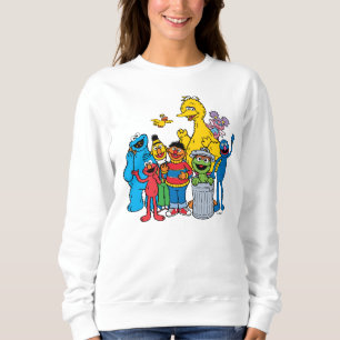 Sesame Street Pals Waving Sweatshirt
