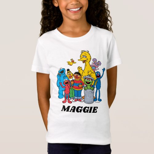 Sesame Street Pals Waving T_Shirt