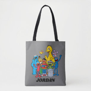 Sesame Street Pals Waving Tote Bag