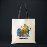 Sesame Street Pals Waving Tote Bag<br><div class="desc">This cute design features all your favorite Sesame Street characters waving.    © 2021 Sesame Workshop. www.sesamestreet.org</div>