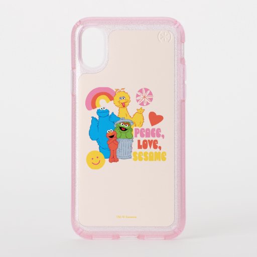 Sesame Street | Peace, Love, Sesame Speck iPhone X Case