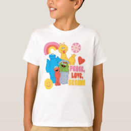 Sesame Street | Peace, Love, Sesame T-Shirt