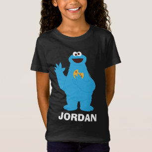 Sesame Street Personalized Cookie Monster Baby B T-Shirt