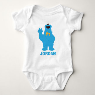 Sesame Street | Personalized Cookie Monster Baby Bodysuit