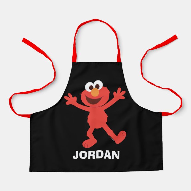 Sesame Street | Personalized Elmo Apron (Front)