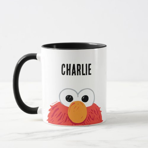 Sesame Street  Personalized Elmo Big Face Mug