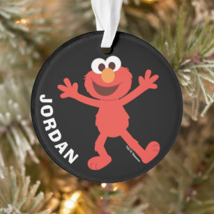 Sesame Street   Personalized Elmo Ornament