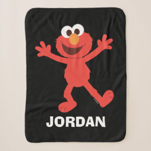 Sesame Street | Personalized Elmo Sherpa Blanket