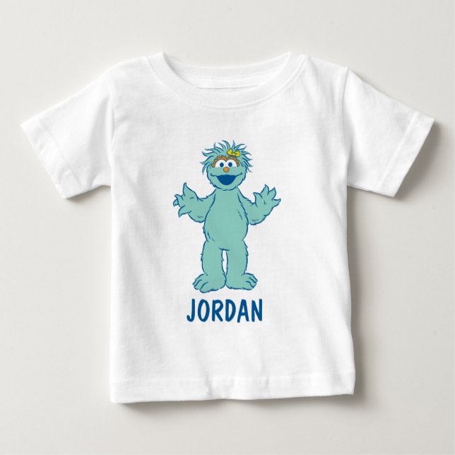Sesame Street | Personalized Rosita Baby T-Shirt (Front)