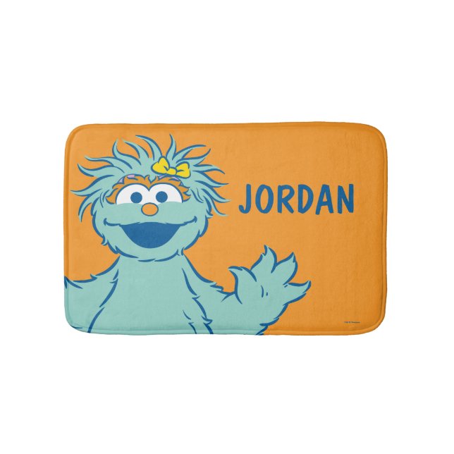 Sesame Street | Personalized Rosita Bath Mat (Front)