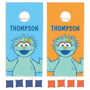 Sesame Street Personalized Rosita Cornhole Set