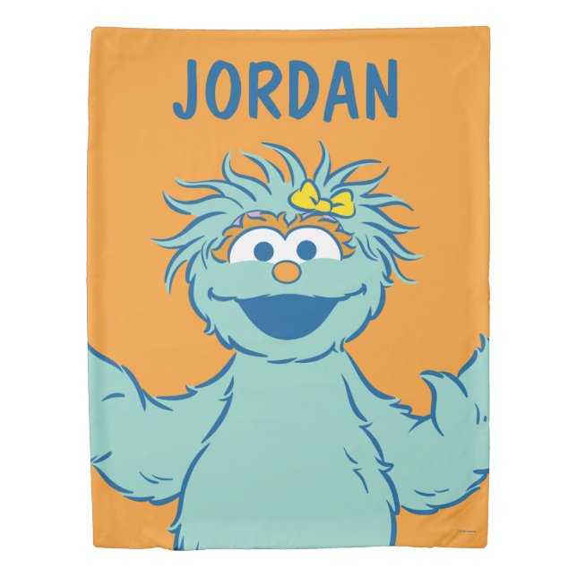 Sesame Street | Personalized Rosita Duvet Cover (Front)