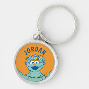 Sesame Street Personalized Rosita Keychain