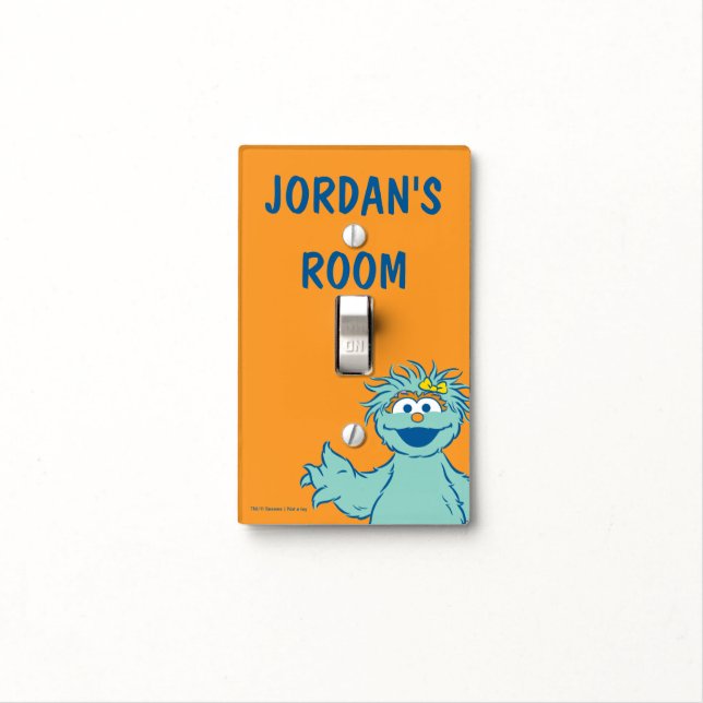 Sesame Street | Personalized Rosita Light Switch Cover (In Situ)