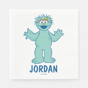 Sesame Street   Personalized Rosita Napkins