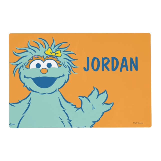 Sesame Street | Personalized Rosita Placemat (Front)