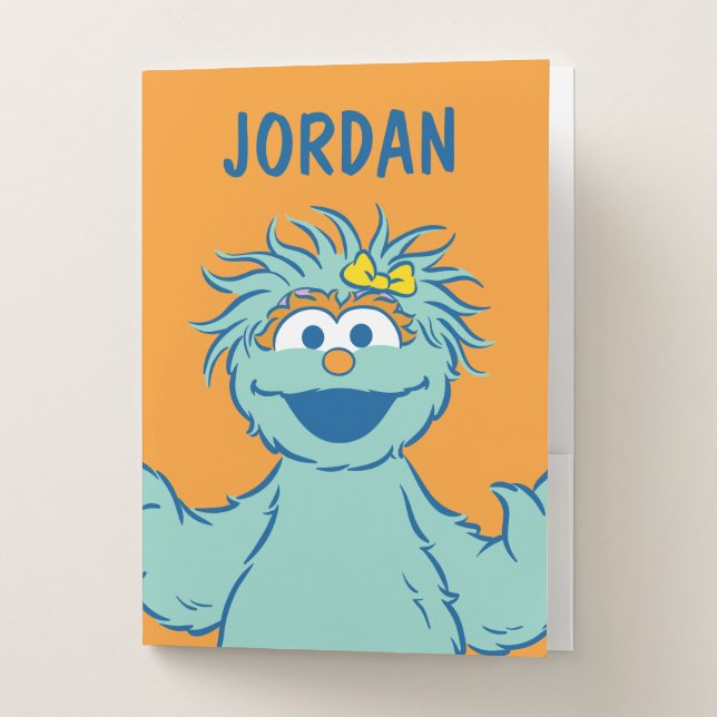 Sesame Street | Personalized Rosita Pocket Folder (Front)