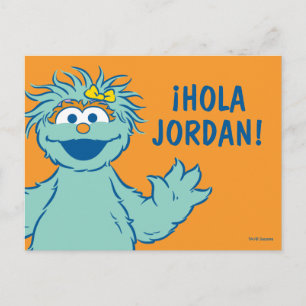Sesame Street   Personalized Rosita Postcard