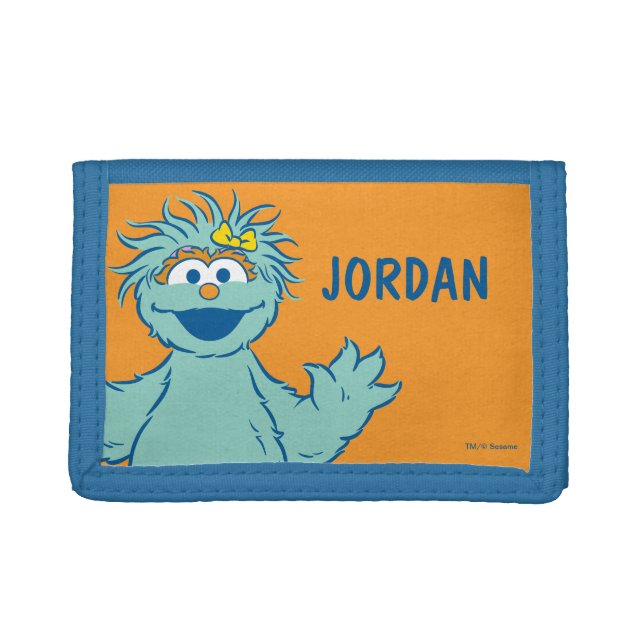 Sesame Street | Personalized Rosita Trifold Wallet (Front)