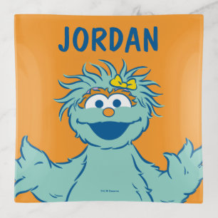Sesame Street Personalized Rosita Trinket Tray