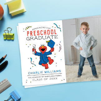 Sesame Street | Preschool Graduate - Photo Announcement