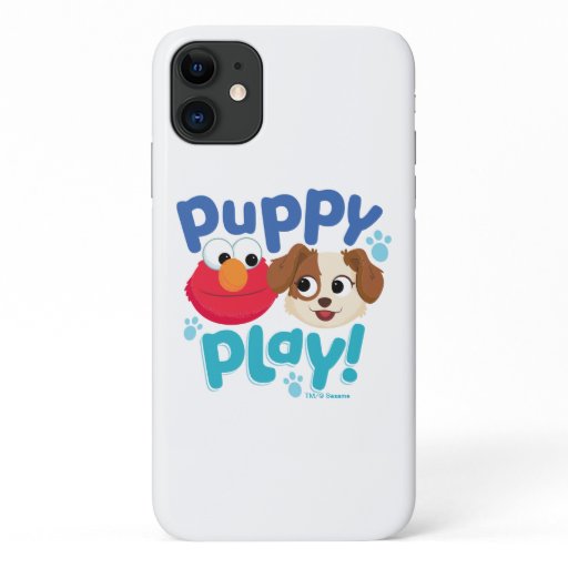 Sesame Street | Puppy Play Elmo & Tango iPhone 11 Case
