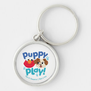 Sesame Street Puppy Play Elmo & Tango Keychain