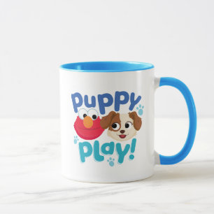 Sesame Street Puppy Play Elmo & Tango Mug