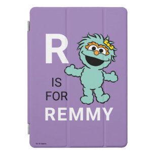 Sesame Street   R is for Rosita   Add Your Name iPad Pro Cover