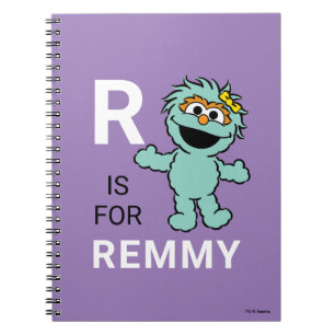 Sesame Street R is for Rosita Add Your Name Notebook