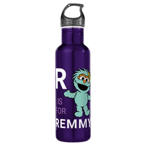 Sesame Street  R is for Rosita  Add Your Name Stainless Steel Water Bottle