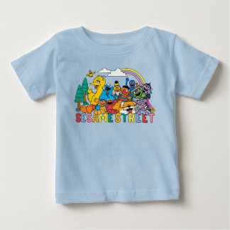 Sesame Street | Rainbow Wave Baby T-Shirt