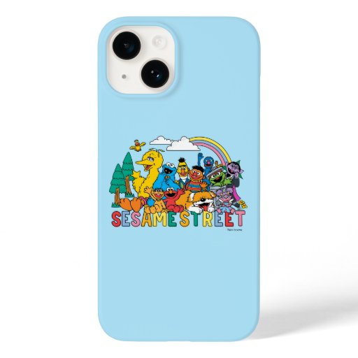 Sesame Street | Rainbow Wave Case-Mate iPhone 14 Case