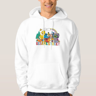 Sesame Street | Rainbow Wave Hoodie