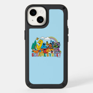 Sesame Street Rainbow Wave Speck iPhone 14 Case