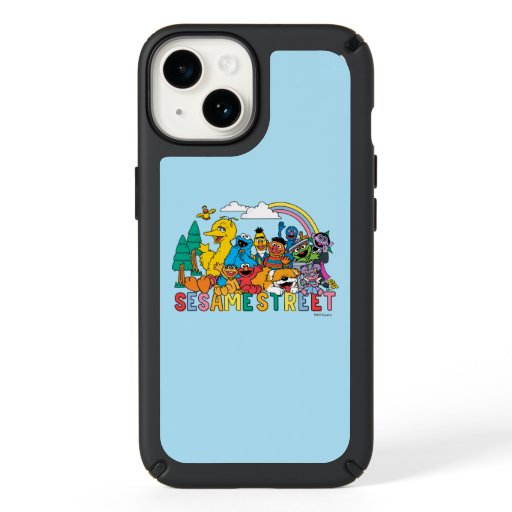 Sesame Street | Rainbow Wave Speck iPhone 14 Case