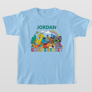 Sesame Street Rainbow Wave T-Shirt